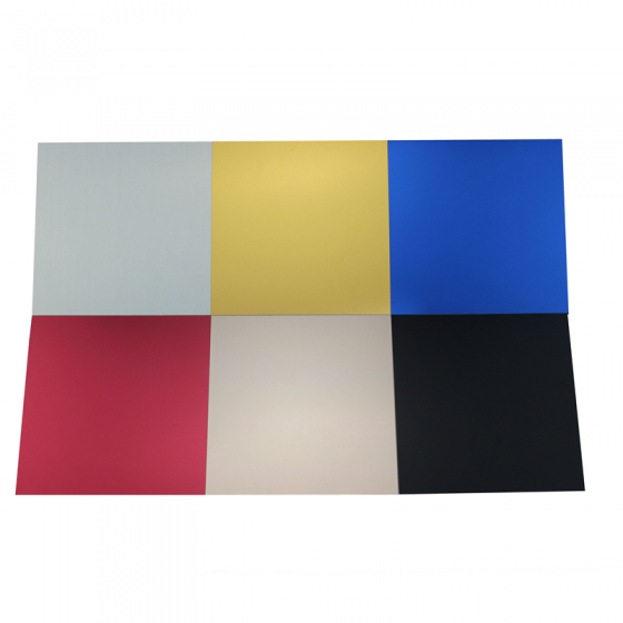 1100 1060 3004 5083 5086 7075 Aluminum Plates Colored Anodized